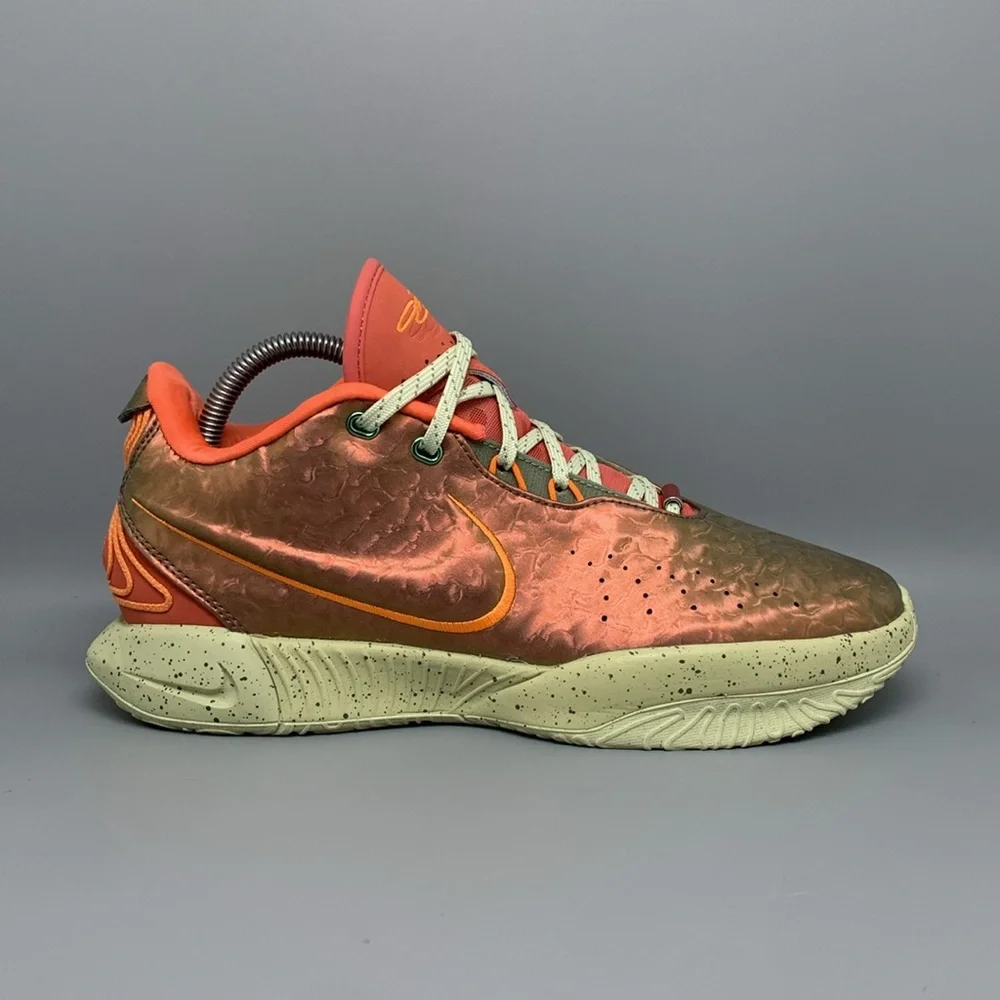 Nike LeBron 21 “Queen Conch” FN0708-800 ElGold/Orange Men’s Sz 8‎ Women’s Sz 9.5